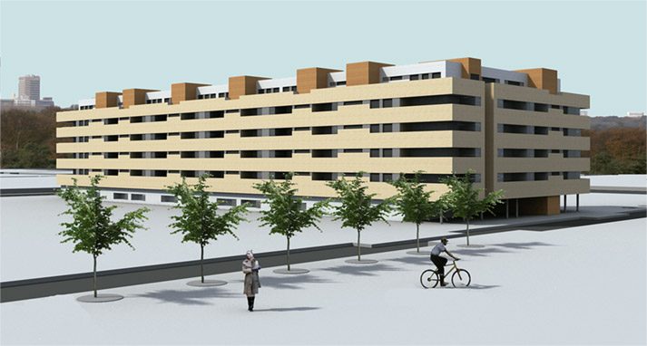 Architecture Project -housing in Alcalá de Henares