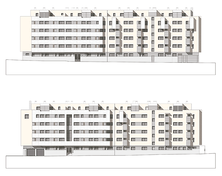 Architecture Project -housing in Valdemoro